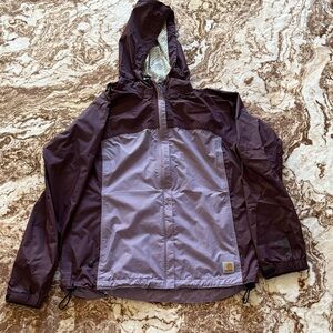 Carhartt Dark Purple Hooded Jacket